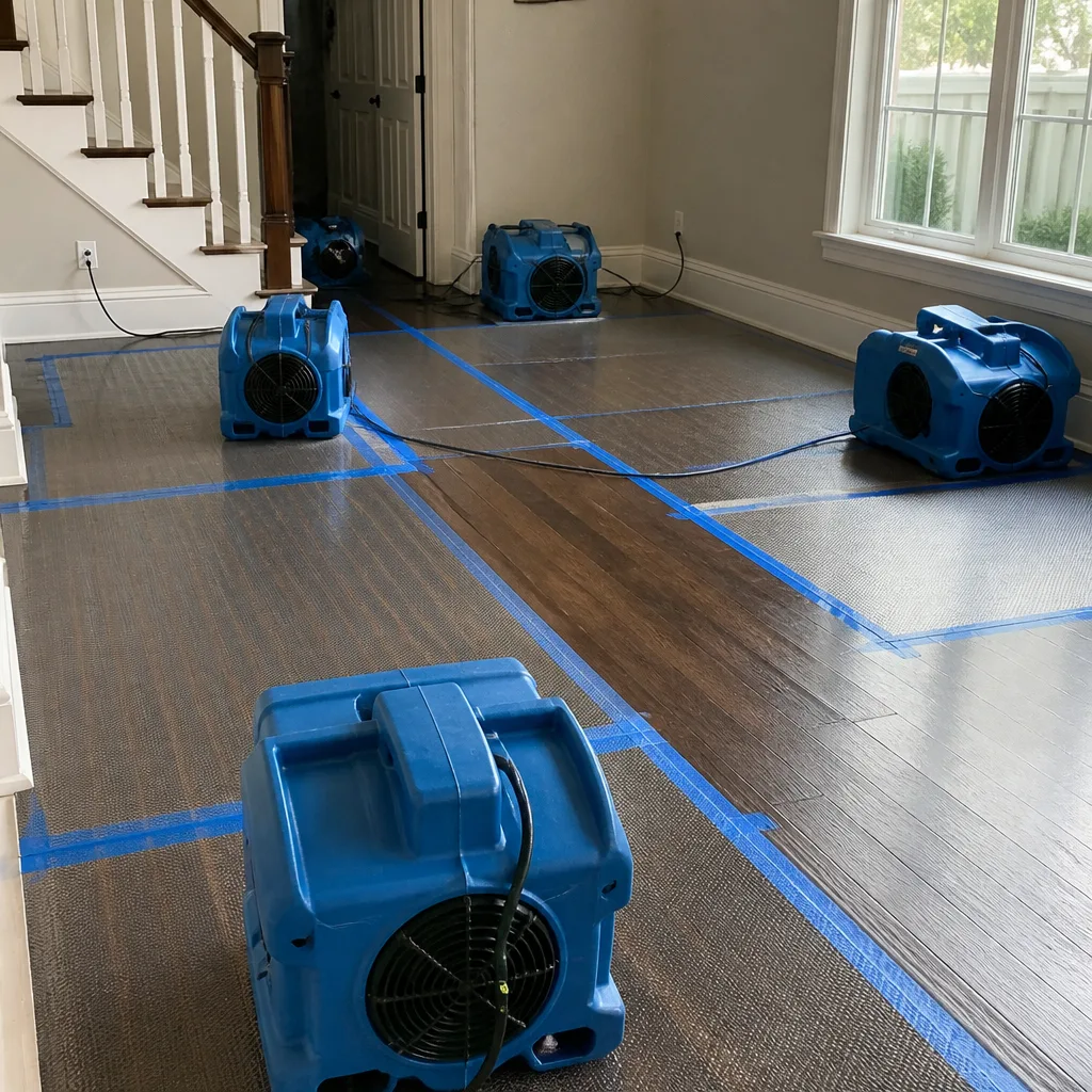 Water damage drying